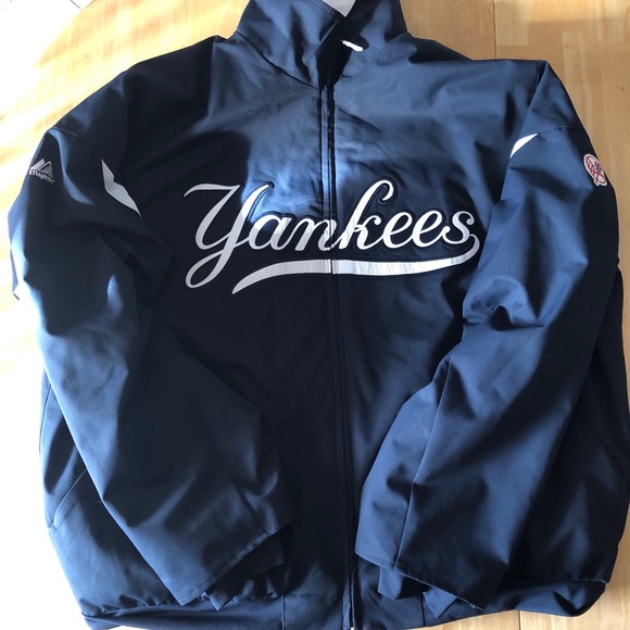 authentic majestic yankees jacket